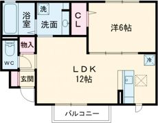 レスポワールの間取り画像