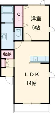 ミモザの間取り画像
