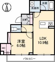 クレストヴェール Ⅶの間取り画像