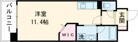 フェニックスハイツ大江の間取り画像