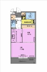 ラフィーナパレス宮崎東の間取り画像