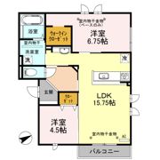 フローラの間取り画像