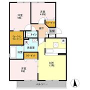 BLESTON ARUGAの間取り画像