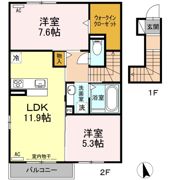 シャルム エトワールの間取り画像
