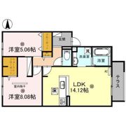 アベニール B棟の間取り画像