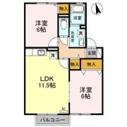 エフロレンス山陽 C棟の間取り画像