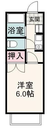 ジュネス草薙の間取り画像