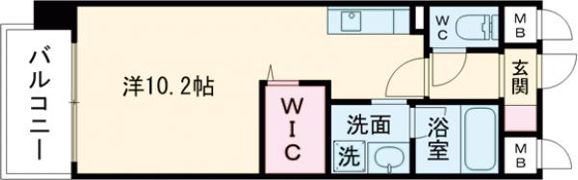 ロザリアン紺屋町の間取り画像
