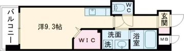 フルール米屋町の間取り画像