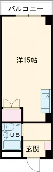 ウィスタリアマンションⅡの間取り画像