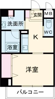 YAMATE435の間取り画像