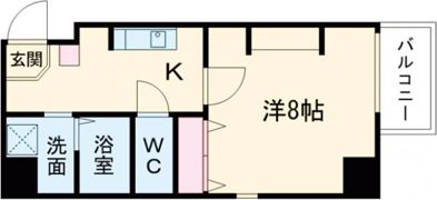 エヌエムスワサントの間取り画像