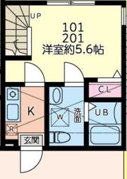 アルトピアノ相模の間取り画像