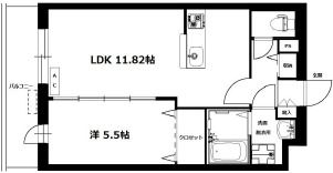 グランストーク城西の間取り画像
