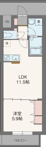 セルビシオの間取り画像
