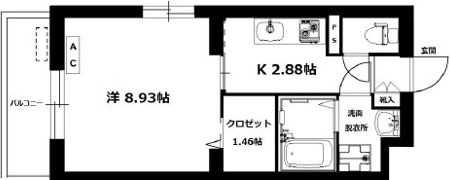 グランストーク城西の間取り画像