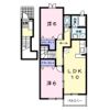 カノン Bの間取り画像
