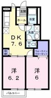 グリーンハイツの間取り画像