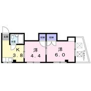 サンハイツ前野の間取り画像