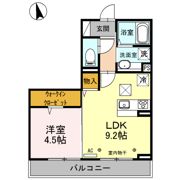 プランドール 並柳の間取り画像