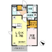 フェアプラッツ B棟の間取り画像