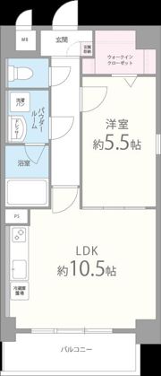 モントーレヒルズ東櫛原の間取り画像