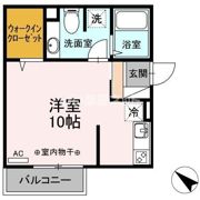 CUBEーAIの間取り画像