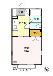 クレールキドワキの間取り画像
