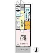 クインシー18の間取り画像