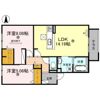アベニール B棟の間取り画像