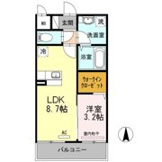 ラ・フィーエ上曽根の間取り画像