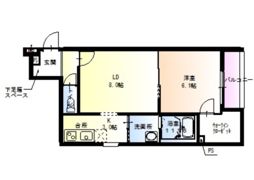フジパレス東灘の間取り画像