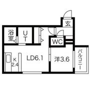 フェリーチェ麻生の間取り画像
