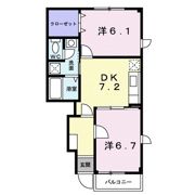 サンパレスの間取り画像