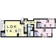 フィデール春日の間取り画像