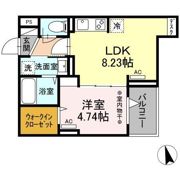 アヴァンス豊島 Aの間取り画像