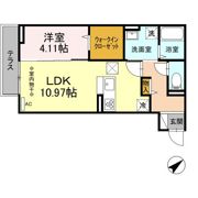 リュミエール ミナミの間取り画像