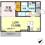リュミエール ミナミの間取り画像