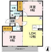 フェリス 源氏の間取り画像