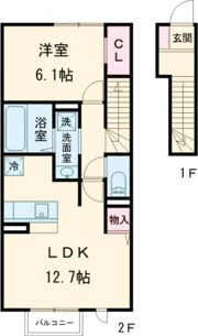 Rose Gardenの間取り画像