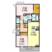 エスポワール老原の間取り画像