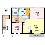 Dear Courtの間取り画像