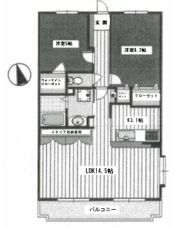 ハイシティの間取り画像