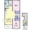 フォレスト香椎Ⅱの間取り画像