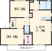 メゾン・シャルムMの間取り画像