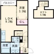 エルシャトー小郡の間取り画像