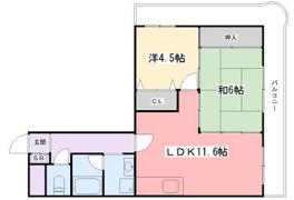 インタービレッジ野里の間取り画像