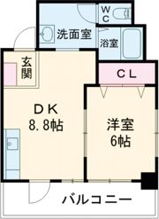 イーグルマンション万津の間取り画像