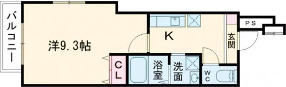 フジパレス門真本町Ⅴ番館の間取り画像