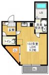 GRANDTIC COZY青崎(グランティックコージー青崎)の間取り画像